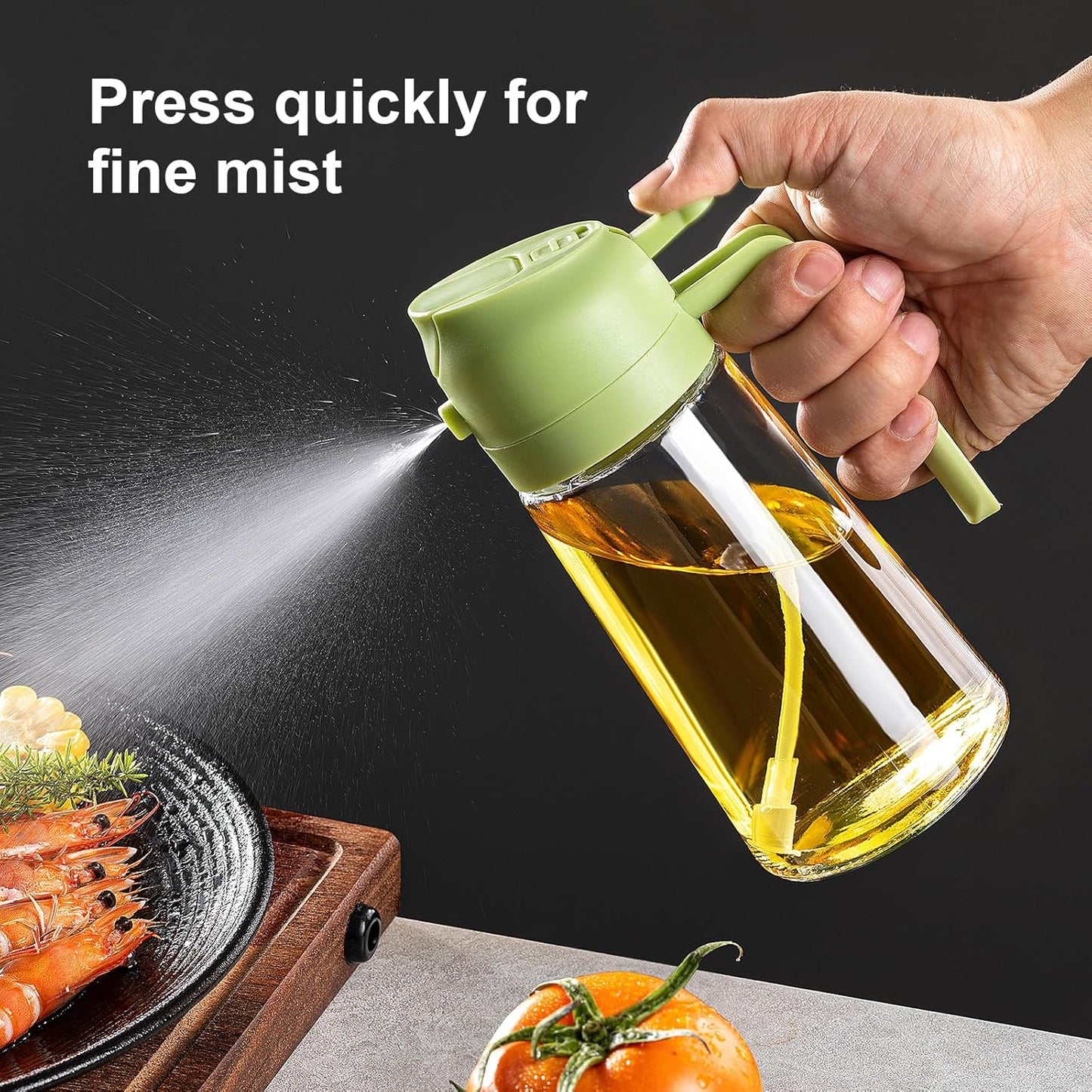 Almadar™ Smart Spray – Cooking Oil Bottle