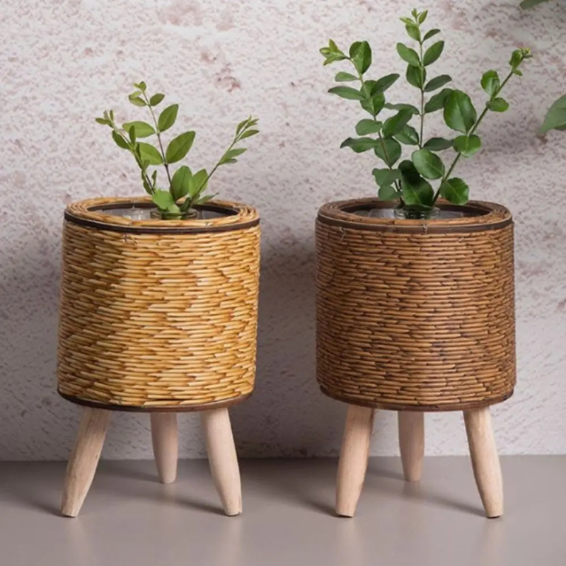Almadar™ Plant Basket – Woven Flower Pot