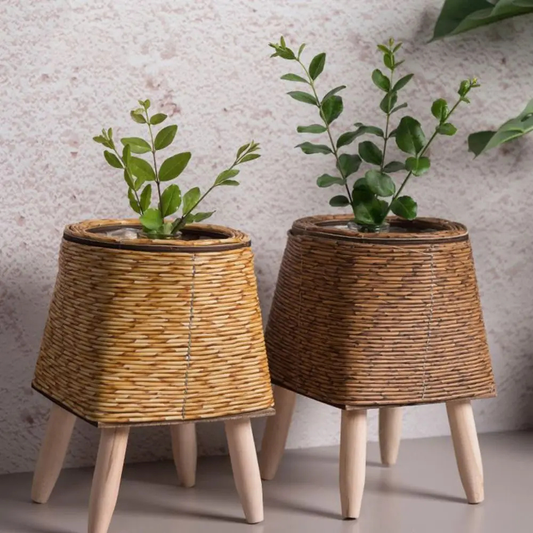 Almadar™ Plant Basket – Woven Flower Pot