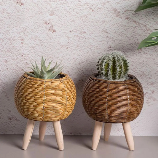 Almadar™ Plant Basket – Woven Flower Pot